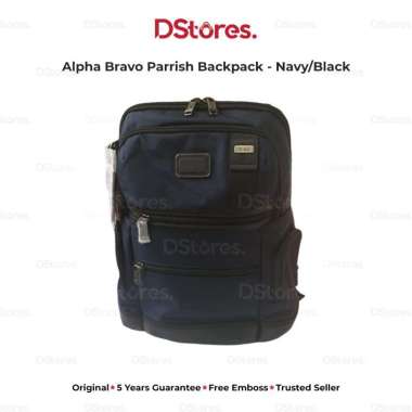 TUMI Tas Ransel Alpha Bravo Parrish Backpack - Navy/Black