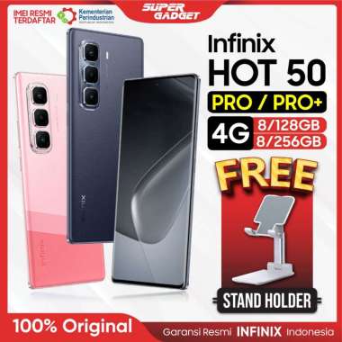 Infinix Hot 50 Pro+ Pro Plus 8/128 8/256 RAM 8GB ROM 128GB 256GB HP Smartphone Android 50PRO 8/256GB