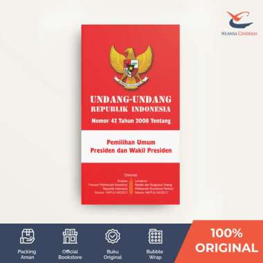 Undang-undang RI No. 42 Tahun 2008 Tentang Pemilihan Umum Presiden dan Wakil Presiden - [Medium]