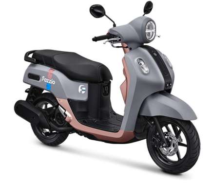 YAMAHA FAZZIO HYBRID ABU PINK Bogor
