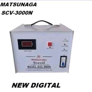 Stabilizer MATSUNAGA Stavol 3000watt New Digital 3000Va Servo Motor