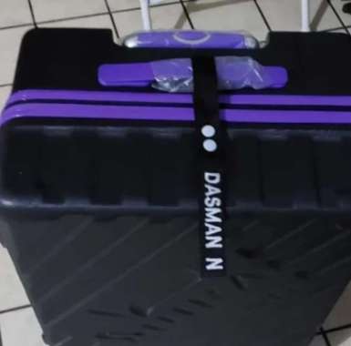 Gantungan Nama Koper Luggage Tag Nama Tas Nametag Strap Koper Gantungan Koper Namtag Label Koper Tag