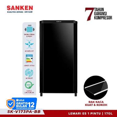 Sanken Kulkas 1 pintu SKV 173PA-BB