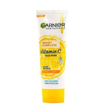 [Garnier] Bright Complete Vitamin C Face Wash 100 ml