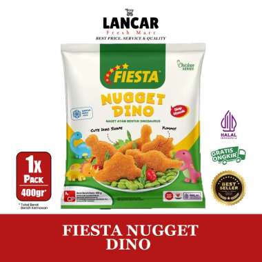 Promo Harga Fiesta Naget Dino 500 gr - Blibli