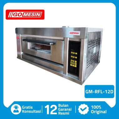 OVEN DECK 1 DECK 2 TRAY GOMESIN GM RFL 12D GM-RFL-12D OVEN ROTI 1 DECK 2 TRAY
