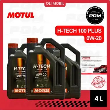 Jual Motul H-tech 100 Plus 0w20 Api Sq 1l (dijamin Ori 100%) Di