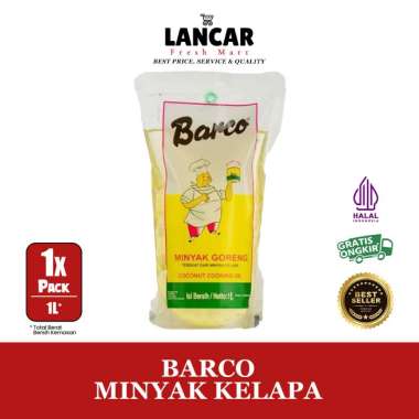 BARCO MINYAK KELAPA 1L / MINYAK BARCO 1L
