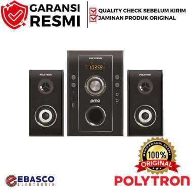 Speaker Aktif POLYTRON PMA 9523 - Bluetooth Remote Control Ekstra Bass