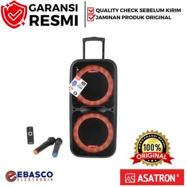 Speaker Aktif ASATRON TYPHOON - Portable Bluetooth 12 Inch