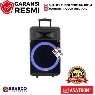 Speaker ASATRON HOLLYWOOD - Portable Dengan Bluetooth Super Bass