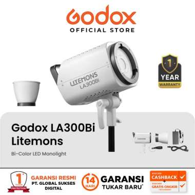Godox Litemons LA300Bi Bi-Color LED Monolight Godox LA300 Bi Lighting