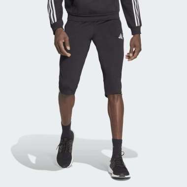 adidas Men Football Tiro23L 3/4 Pants Celana Sepakbola Pria [HS3548] L black