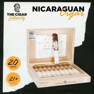Rocky Patel A.L.R. ( Aged Limited & Rare) 2nd Edition Robusto Nicaragua Cigar Cerutu Box of 20 Stick