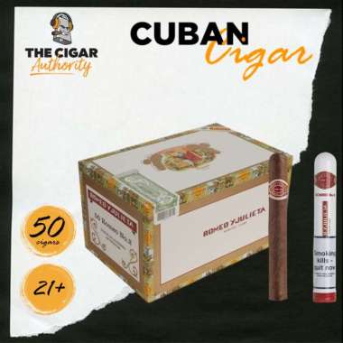 Romeo y Julieta No. 2 Tubos Cuba Cigar Cerutu Box of 50 Sticks