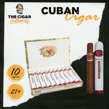 Romeo y Julieta No. 3 Tubos Cuba Cigar Cerutu Box of 10 Sticks