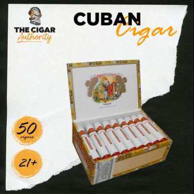 Romeo y Julieta No. 3 Tubos Cuba Cigar Cerutu Box of 50 Sticks