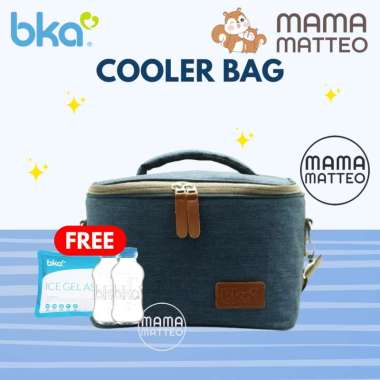 BKA Cooler Bag Zella Series Blue Biru / Tas Pendingin Penyimpanan ASIP / BKA BANDUNG Zella Blue BKA 