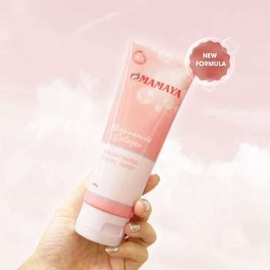 ORI BPOM Papaya Facial Wash Sabun Pembersih Wajah Pepaya Pemutih Penghilang Flek Hitam Pembersih Waj