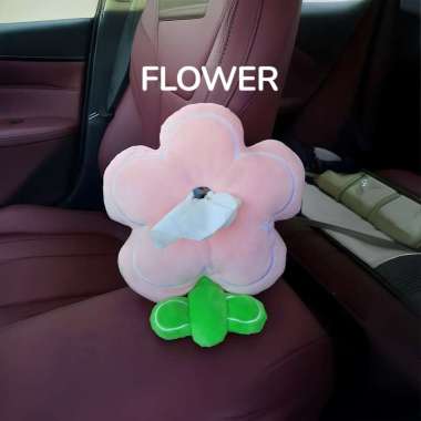 Goto Amber Tempat Tisu Mobil Gantung Tissue Cover Kotak Tisue Karakter FLOWER