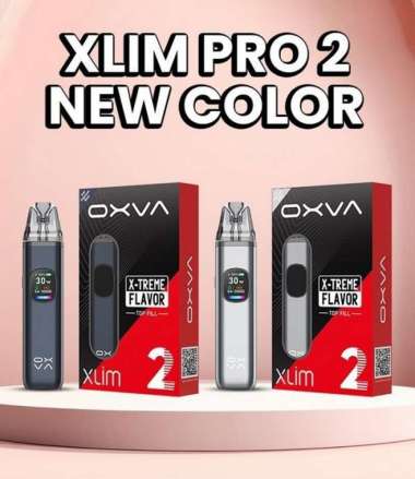 Oxva Xlim Pro 2 Pod Kit 30W 1300mAh Pods Slim Vape Amber Orange