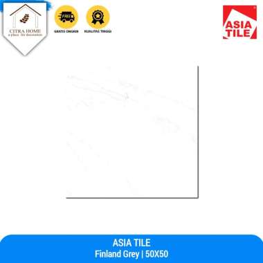 CITRAHOME Keramik Lantai Asia Tile Finland Grey 50X50 Glossy