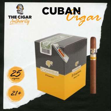 Cohiba Exquisitos Cuba Cigar Cerutu Paper Box of 25 Sticks