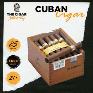Cohiba Siglo II Cuba Cigar Cerutu Box of 25 Sticks