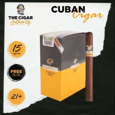 Cohiba Siglo III Tubos Cuba Cigar Cerutu Paper Box of 15 Tubos