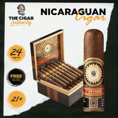 Perdomo Double Aged 12-Year Vintage Robusto Maduro Nicaragua Cigar Cerutu Box of 24 Sticks
