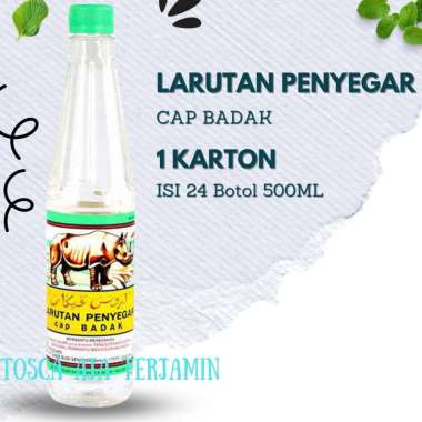 Cap Kaki Tiga Larutan Penyegar [500 mL/24 Botol/ 1 Dus]