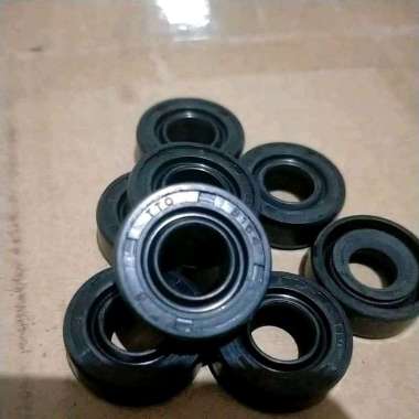 ( 2Biji ) Oil Seal Shock Belakang Beat/Vario/PCX/ADV 10 21 7,5 / 10 21 10 (mm) TTO 10x21x7, 5