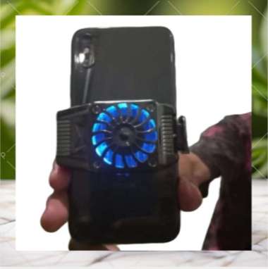Fan Cooler HP Pendingin Hp Cooler Hp Kipas Hp Gaming Kipas Genggam Mini Kipas HP Gaming Cooling Pad 