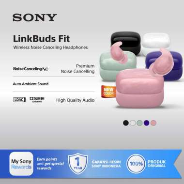 SONY LinkBuds Fit True Wireless Noise Cancelling Green