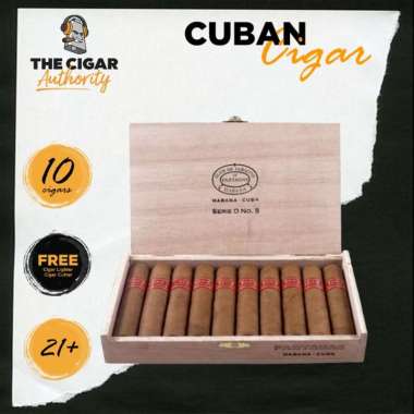 Partagas Serie D No. 5 Cuba Cigar Cerutu Box of 10 Sticks