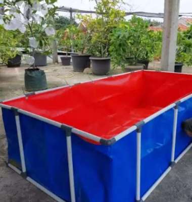 Terpal Kolam Ikan Kolam Terpal Ikan Kolam Ikan Terpal Bak Kolam Ikan Terpal Ikan Koi Biru