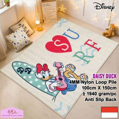 Disney Donald Duck Official Merchandise karpet 100 cm x 150 cm bermain anak bayi motif kartun karakt