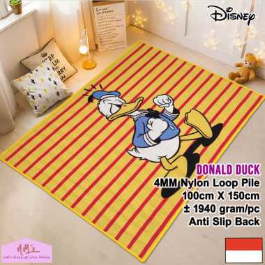 Disney Donald Duck Official Merchandise karpet 100 cm x 150 cm bermain anak bayi motif kartun karakt