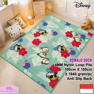 Disney Donald Duck Official Merchandise karpet 100 cm x 150 cm bermain anak bayi motif kartun karakt