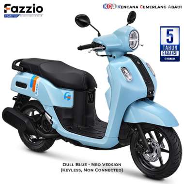 KCA - Yamaha Fazzio Hybrid Neo Sepeda Motor Blue Serang