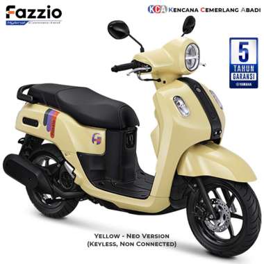 KCA - Yamaha Fazzio Hybrid Neo Sepeda Motor Yellow Jakarta