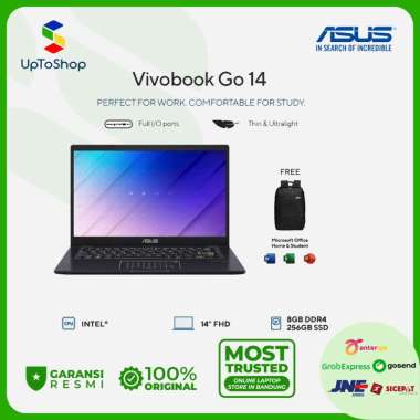 Asus Vivobook Go 14 E410KA-FHD426M Celeron N4500 8GB 256GB 14" W11+OHS21 Rose Pink