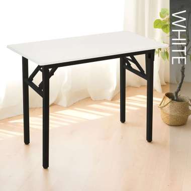 Goto Aspire Table Meja Makan Kerja Belajar Lipat Portable Minimalis WHITE