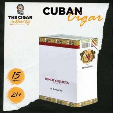 Romeo y Julieta No. 1 Tubos Cuba Cigar Cerutu Box of 10 Tube