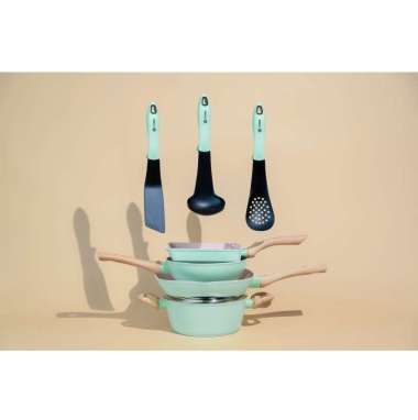 Cypruz Pink Marble Series Cookware Set 8 Bisa Semua Jenis Kompor