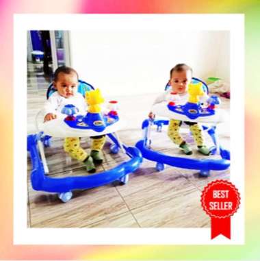 Baby Walker Bayi Alat Bantu Jalan Bayi Push Walker Bayi Dorongan Bayi Untuk Jalan Roda Bayi Belajar 