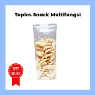 Toples Bening Estetik Toples Plastik Murah Toples Cemilan Toples Kue Kering Toples Besar Tempat Maka