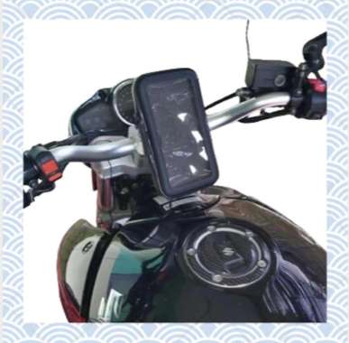 Tempat HP di Motor Holder HP di Motor Phone Ring Holder Stand Holder HP Phone Holder Motor Holder Hp