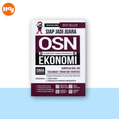 Buku OSN Olimpiade Sains Nasional Ekonomi SMA | Siap Jadi Juara OSN Ekonomi SMA - Pustaka baru press