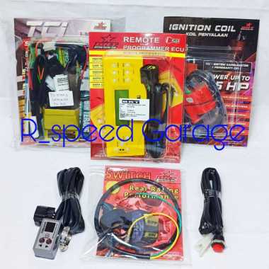 CDI TCI + KOIL G36 BRT IMAX 3 SUPER PRO 52 STEP SATRIA FU 150 OLD KARBU CBU SOKET 6 KABEL TCI+ REMOT